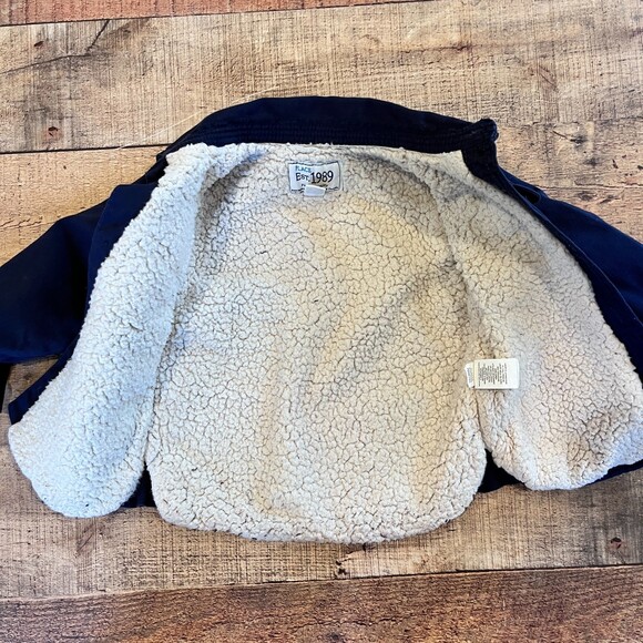 The Children's Place Blue Shacket Sherpa Lined Size 18-24 mos Jacket - Picture 2 of 6